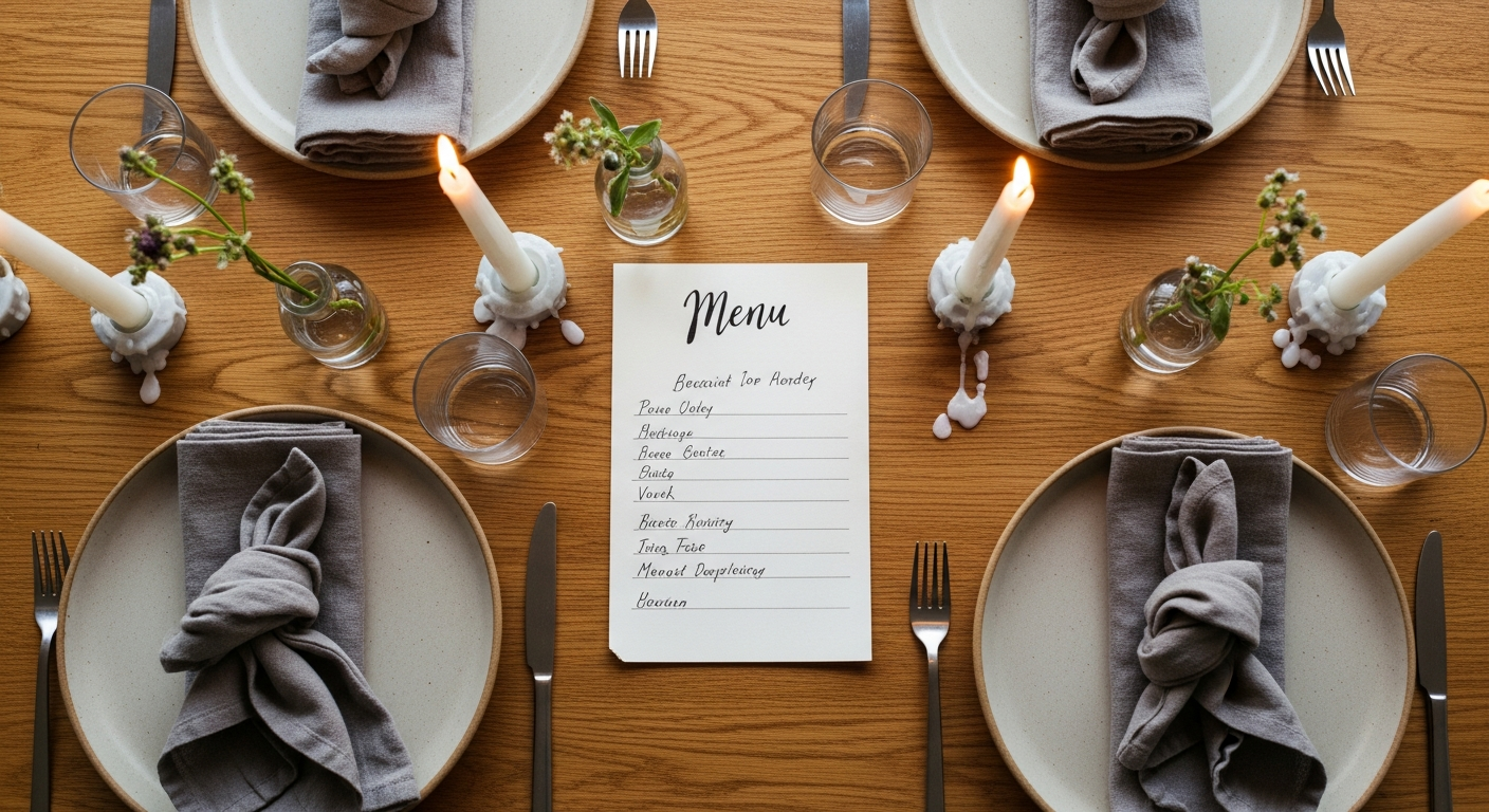 budget friendly dinner party menu