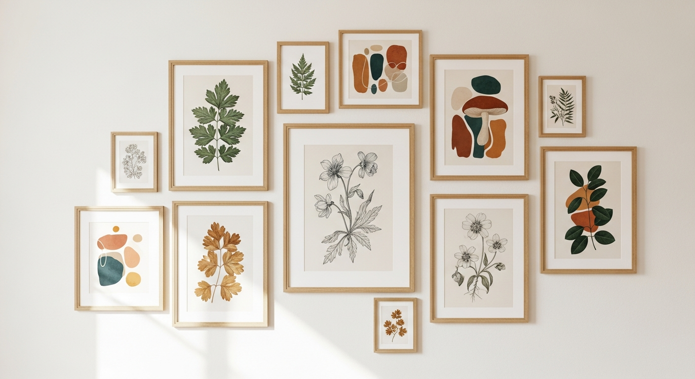 gallery wall ideas living room