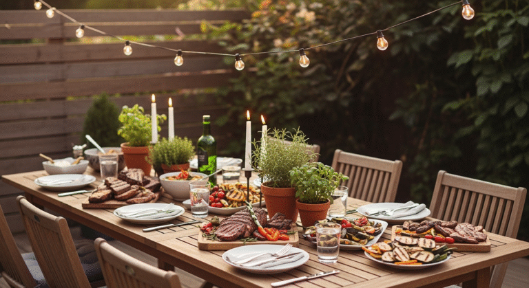 outdoor kitchen ideas and entertaining at home