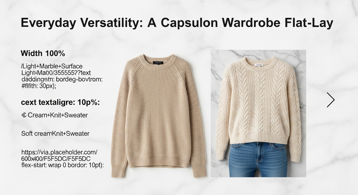 Build Your Perfect Capsule Wardrobe: A Guide to Effortless Style for Women — image 1