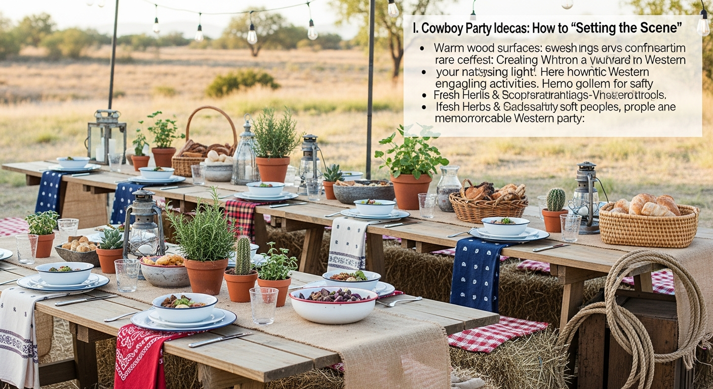Cowboy Party Ideas: How to throw a Western-Themed Party 2 Cowboy Party Ideas How To Throw A Western Themed Party
