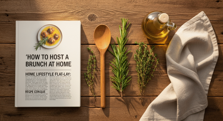 how to host a brunch at home