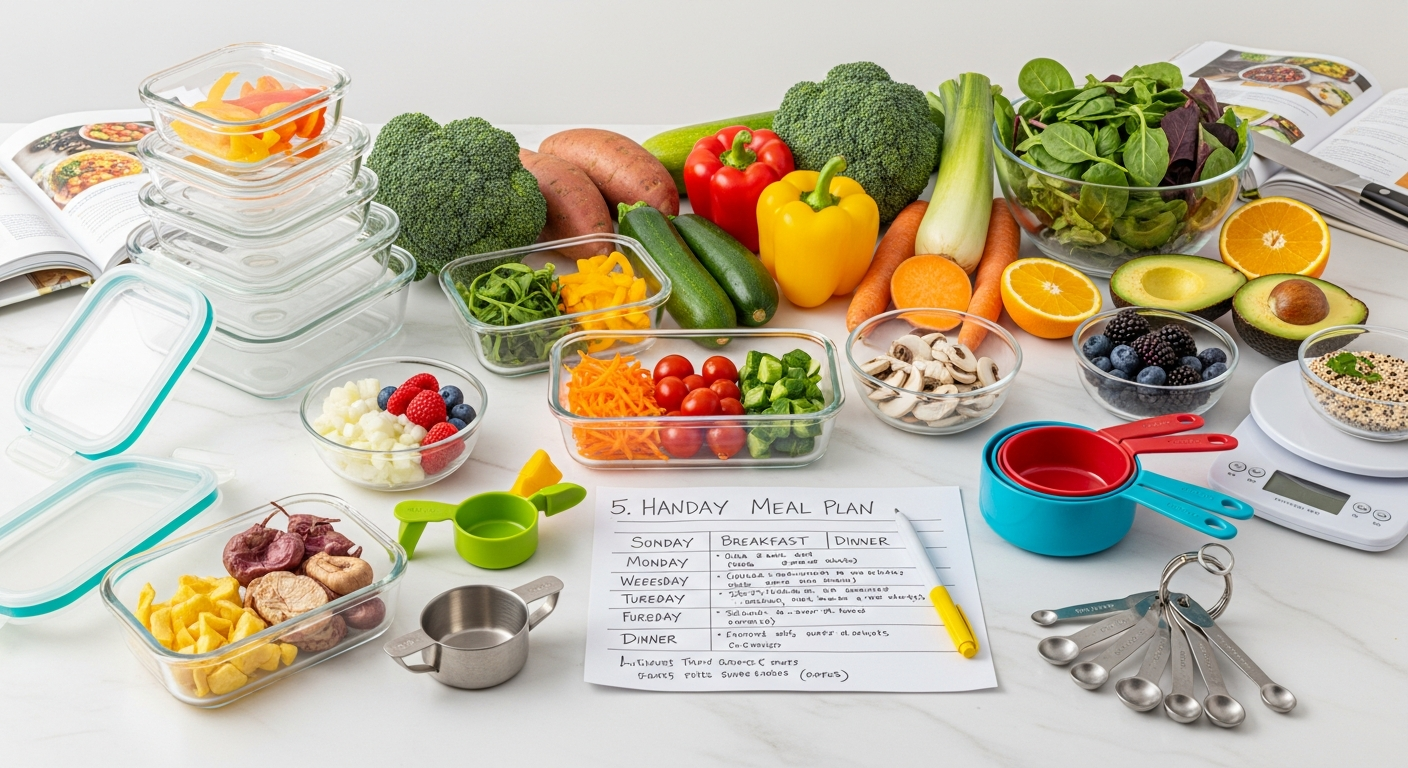 how to meal prep for the week guide