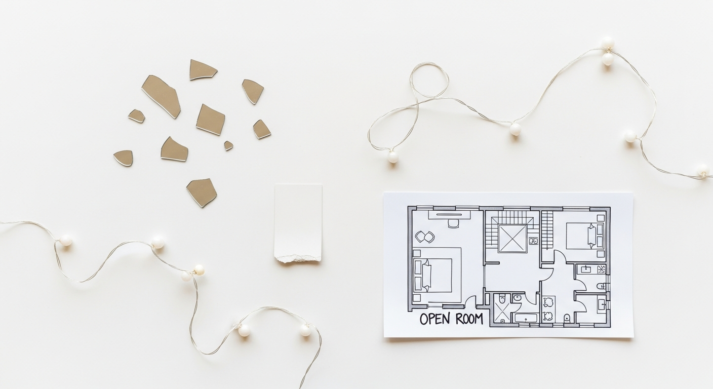 how to use mirrors make room bigger