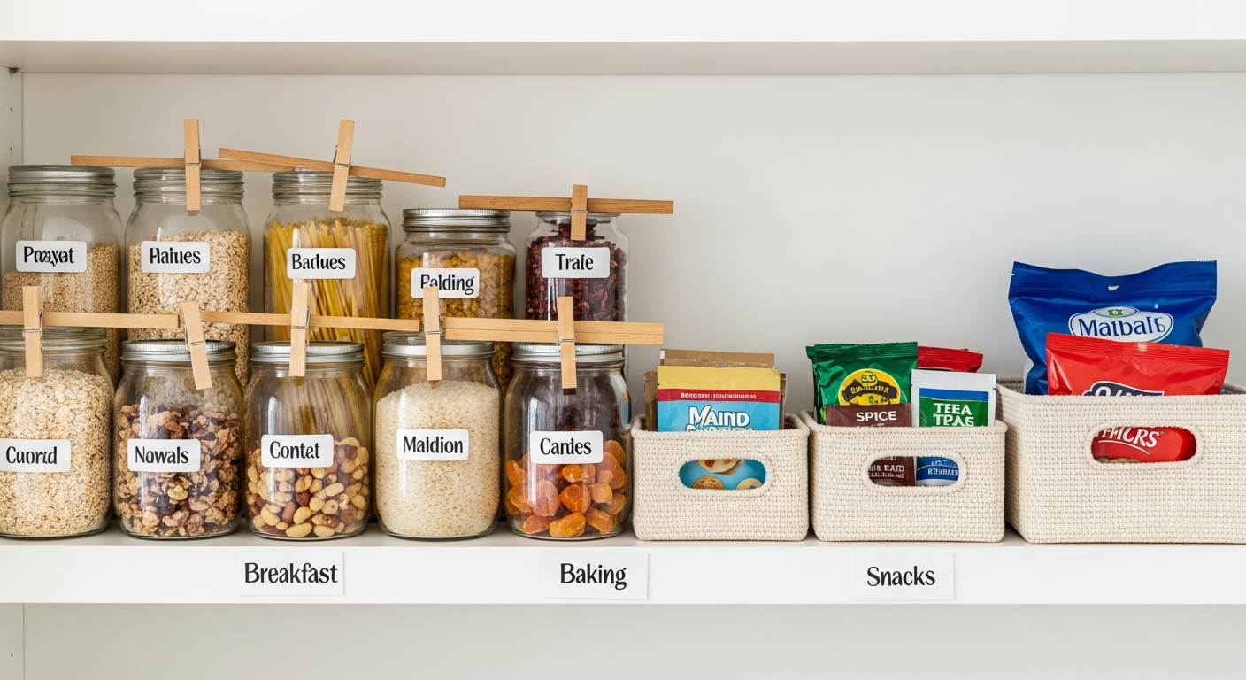 kitchen pantry organization ideas
