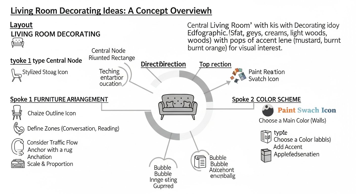 living room decorating ideas — featured illustration