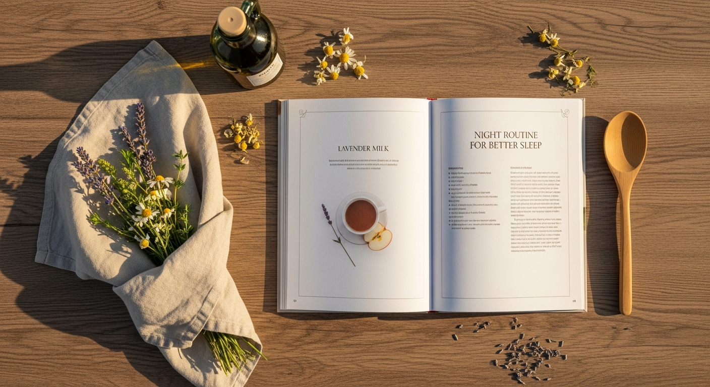 night routine ideas for better sleep