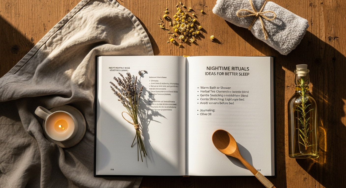 Night Routine Ideas For Better Sleep