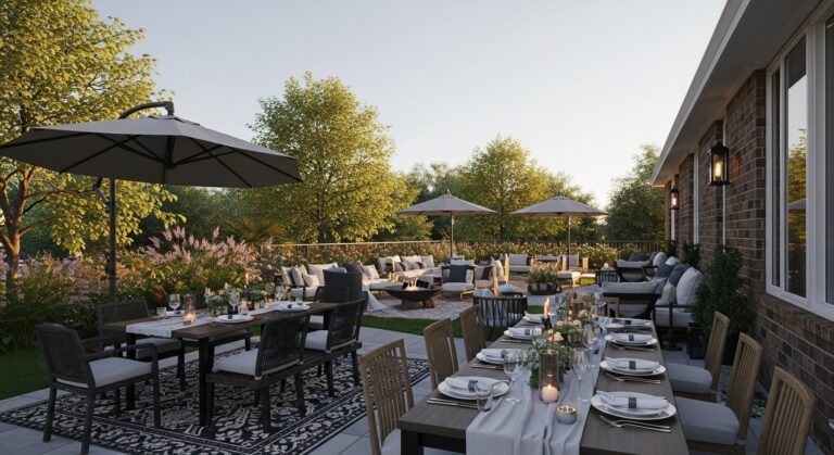 outdoor entertaining ideas — featured illustration