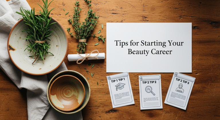 Tips for starting your beauty career