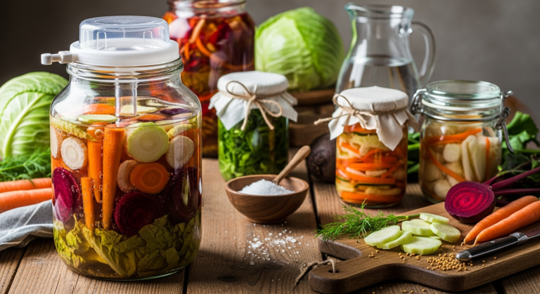 how to ferment vegetables safely