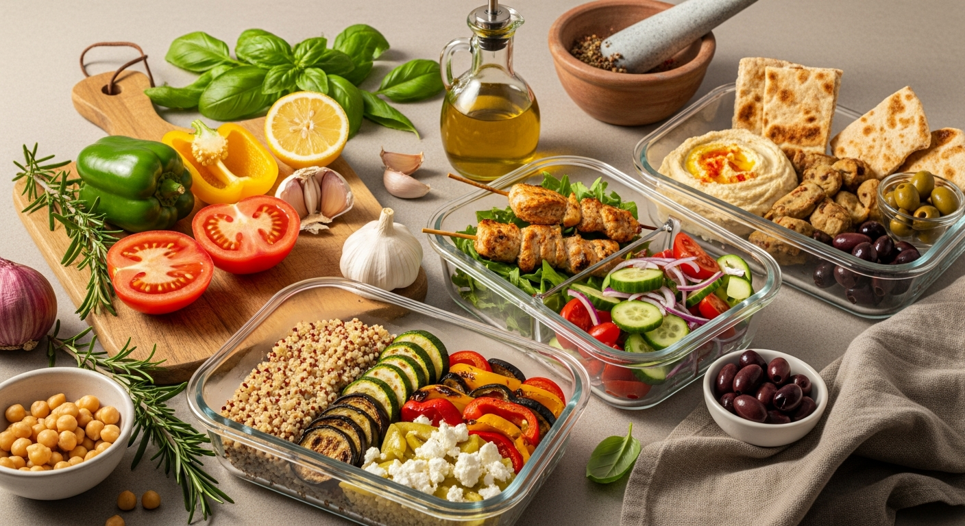 Mediterranean diet meal prep guide