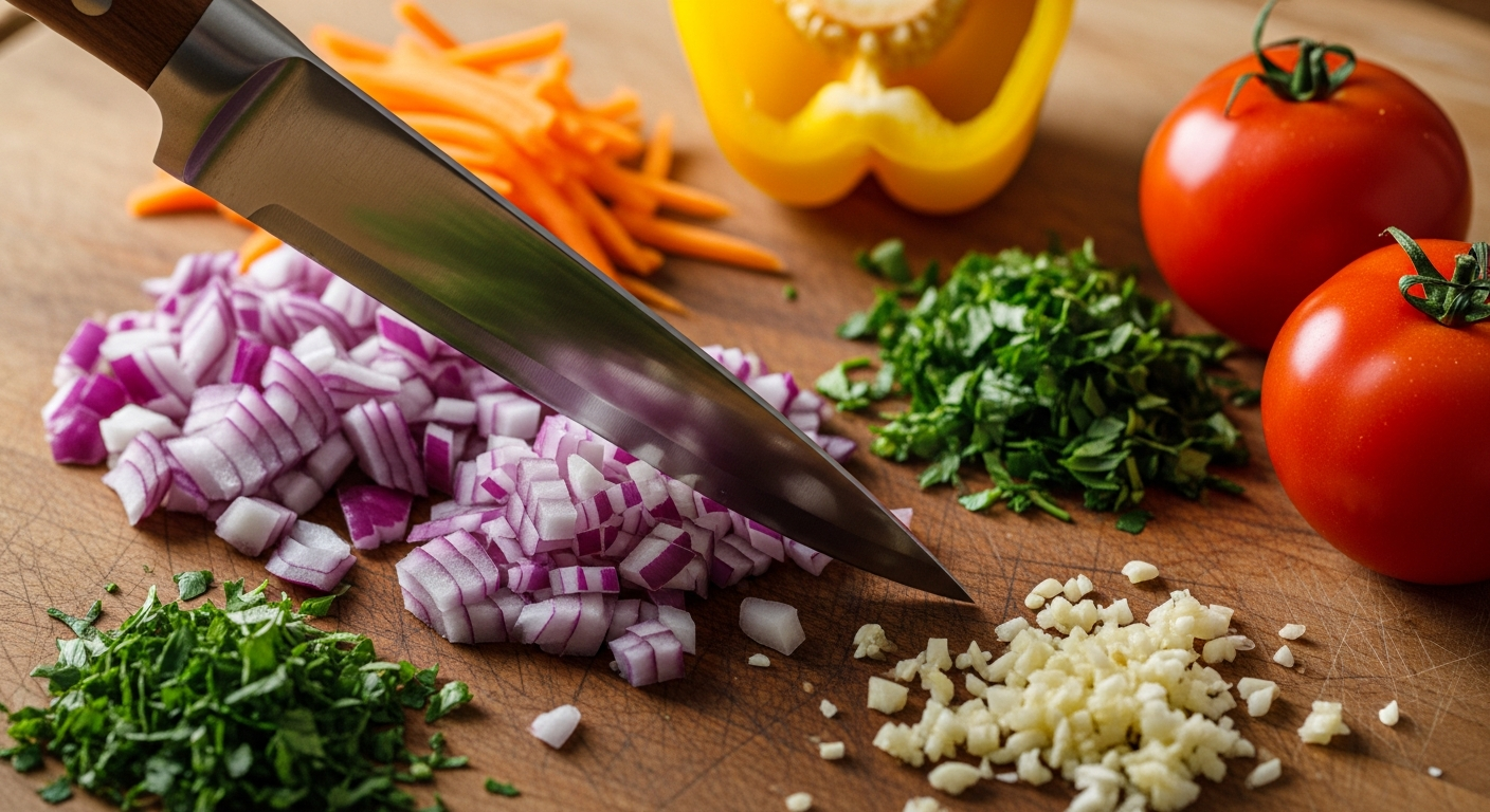 knife skills for home cooks