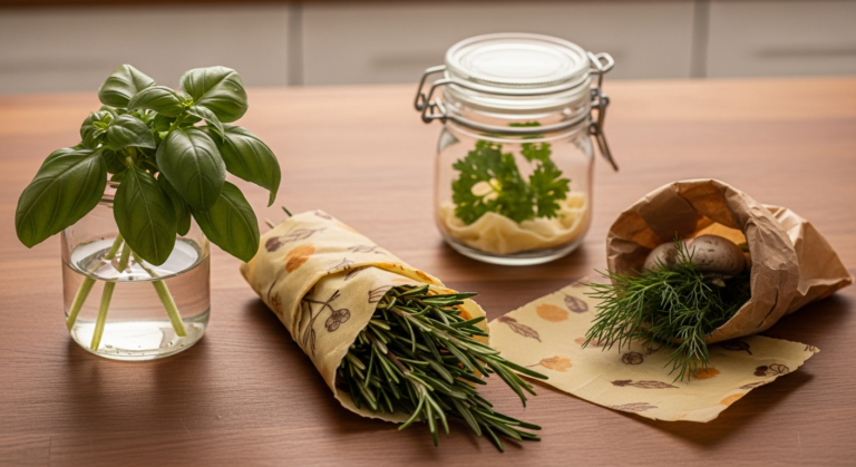 how to store fresh herbs